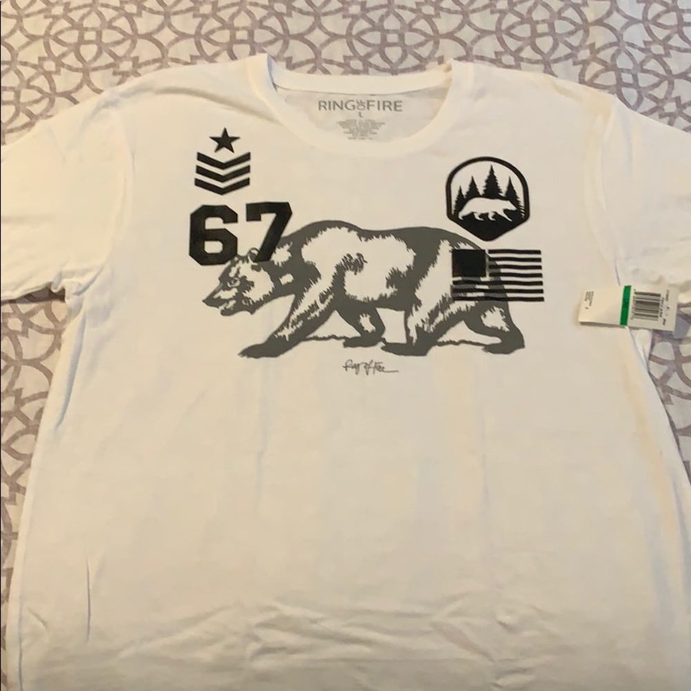 Ring of fire T shirt large